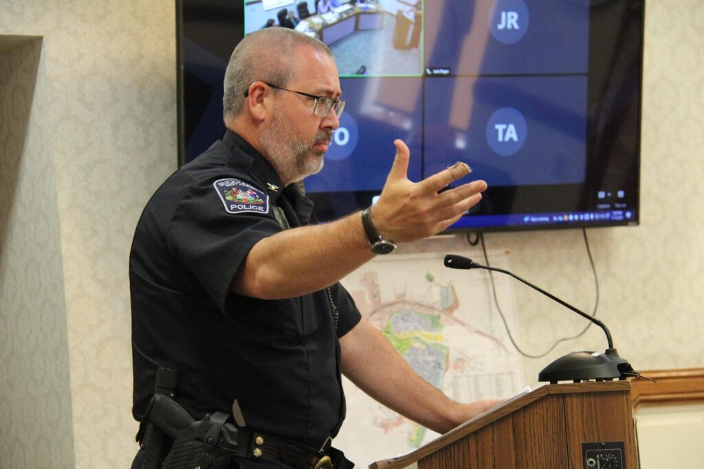 Arrests and traffic citations surged in 2025, Buckhannon police chief tells council