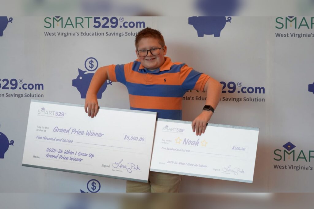 State treasurer names fifth grader at Sweet Woods Academy in Upshur County as regional essay contest winner