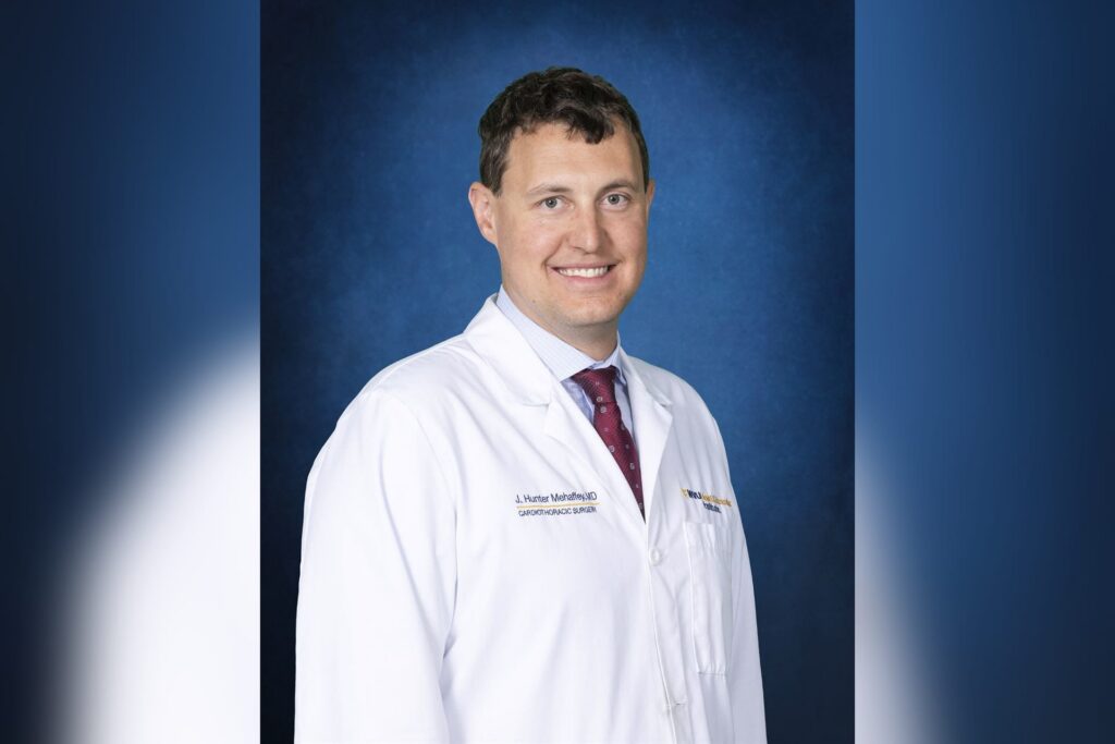 WVU Heart and Vascular Institute surgeon named to Cardiovascular Business Forty Under 40