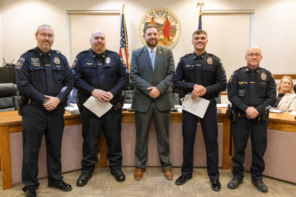 Buckhannon officers honored for saving young man’s life on icy January bridge