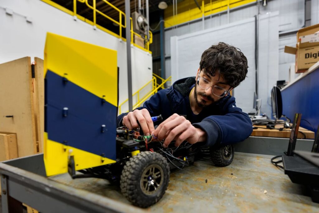 WVU RoboRacer team builds race cars that have minds of their own