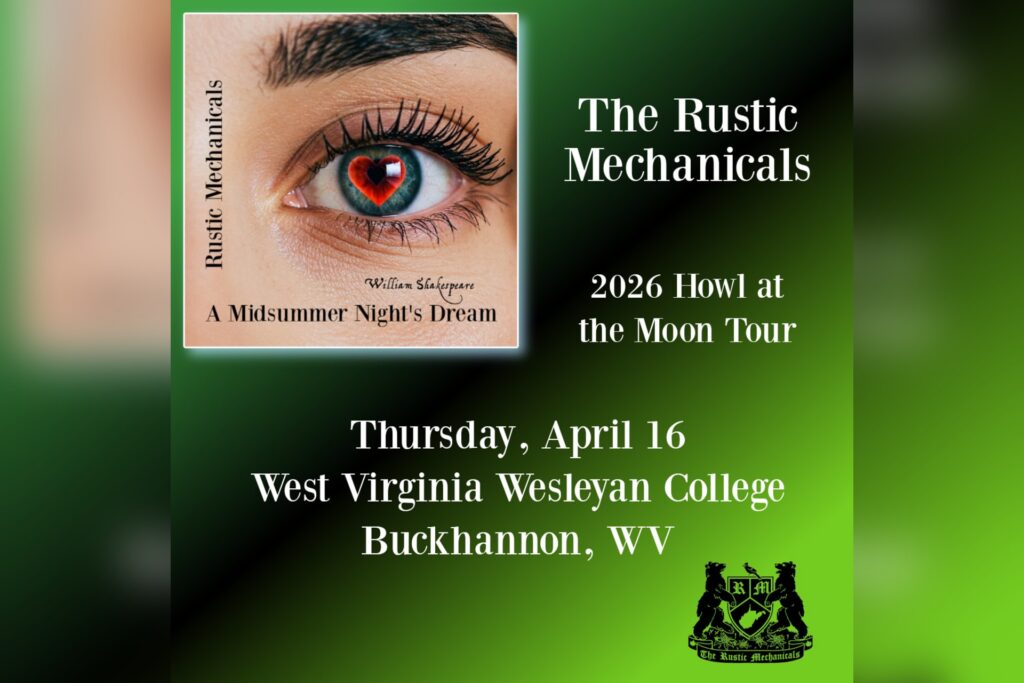 Rustic Mechanicals to perform free ‘A Midsummer Night’s Dream’ at WVWC on April 16