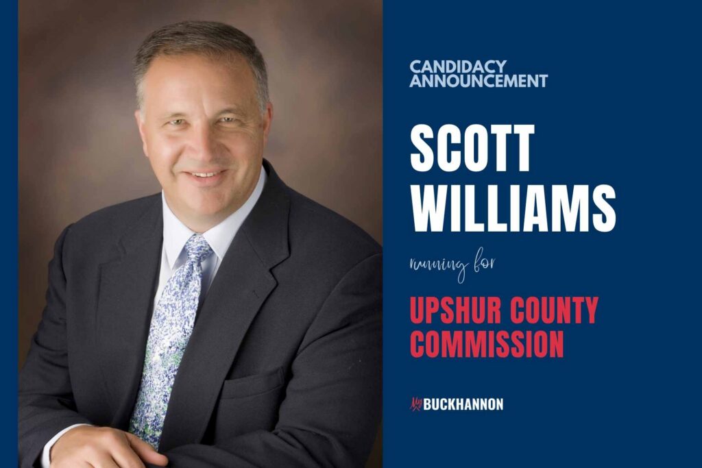Scott Williams announces candidacy for Upshur County Commission