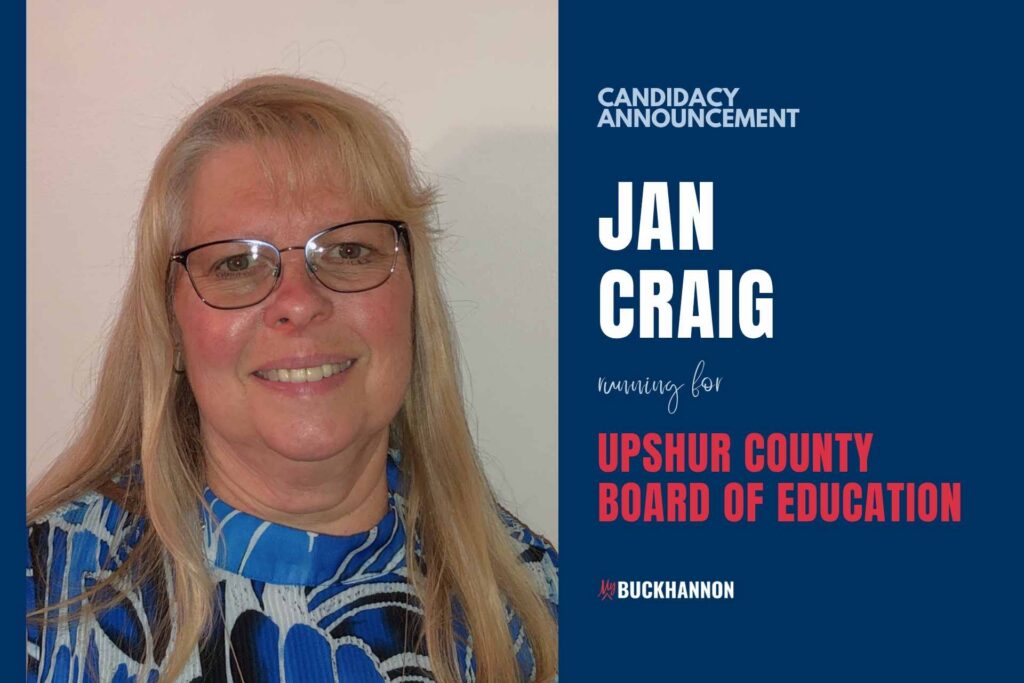 Jan Craig announces candidacy for Upshur County Board of Education