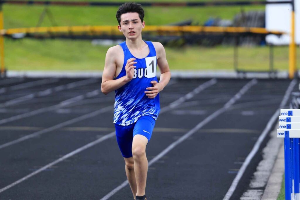 Track and field Bucs win four-team midweek home meet