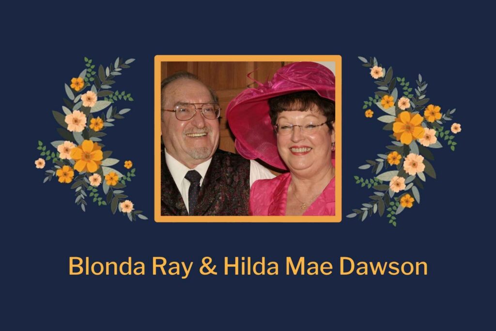 Blonda Ray Dawson and Hilda Mae Dawson