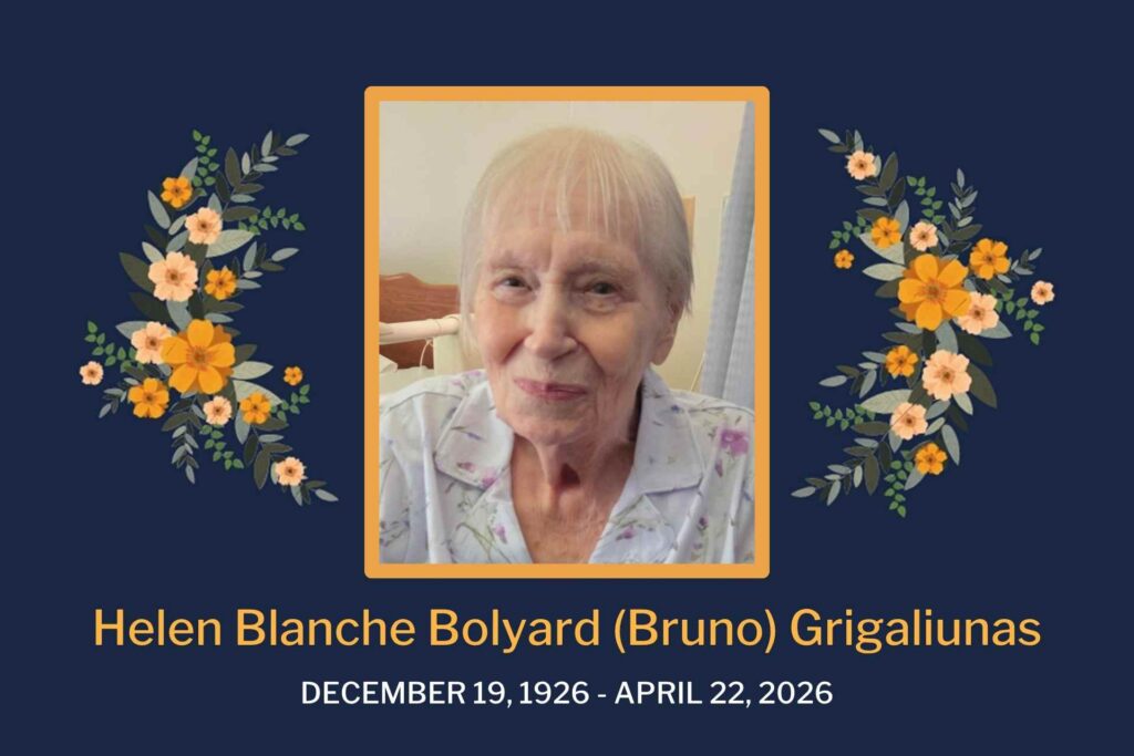 Helen Blanche Bolyard (Bruno) Grigaliunas