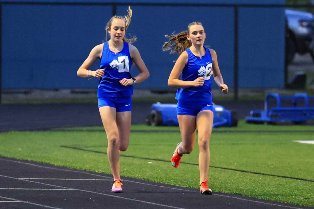 Lady Bucs claim two events; team runs fourth at Philip Barbour meet