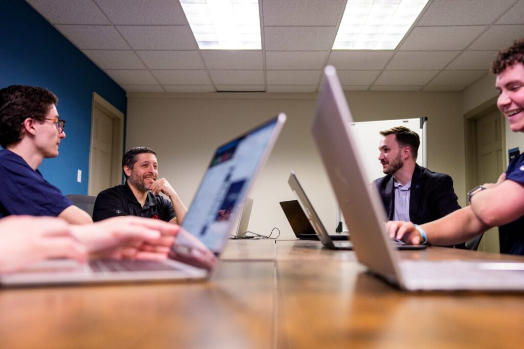 Driving change: With AI and data, a WVU team tackles problems businesses can’t solve alone