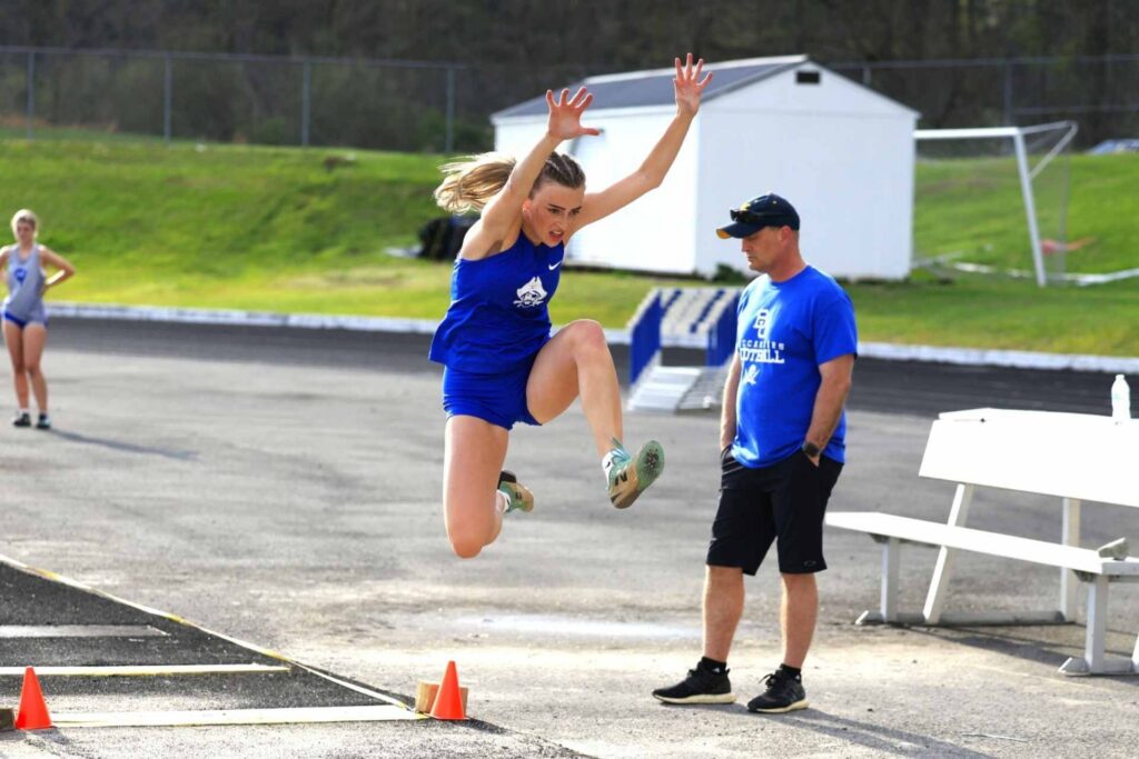 Track and Field Lady Bucs run first at small weekly home meet