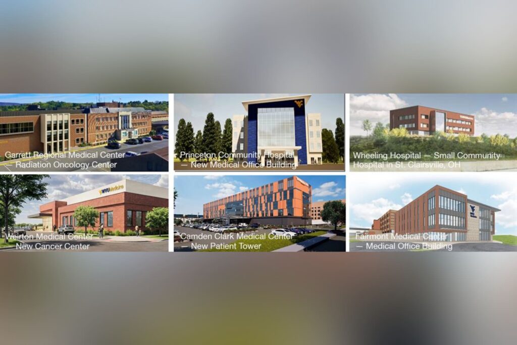 WVU Medicine unveils more than $350 million in new capital projects