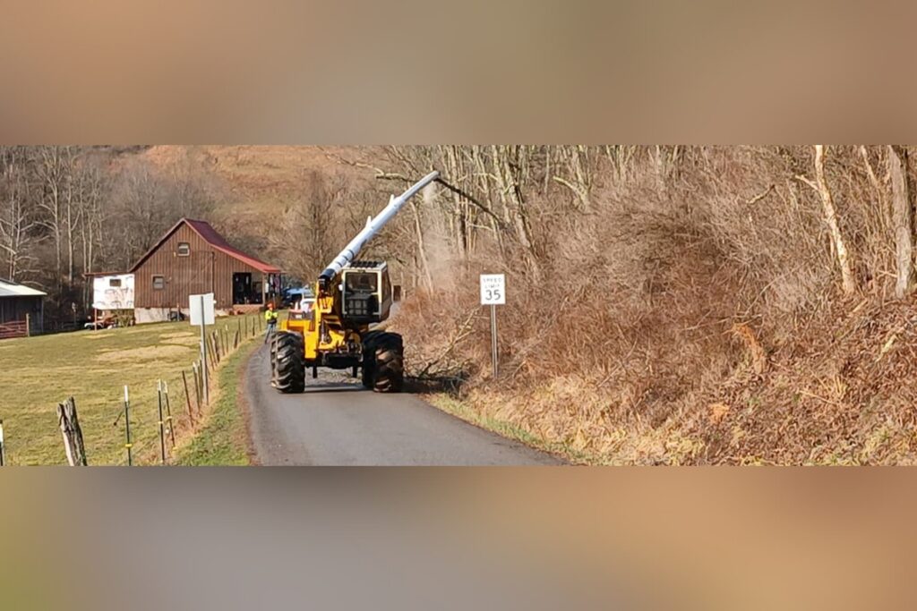 WVDOH road crews clear 313 acres of canopy across all 55 counties