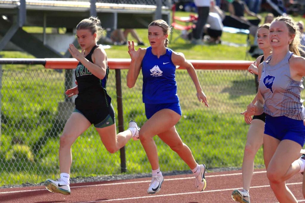 B-U’s Carlyle wins long jump at Big 10 Conference Track and Field Championships