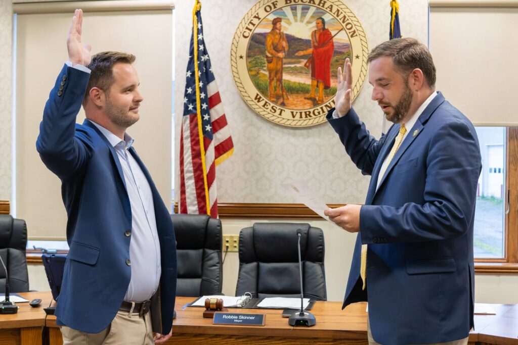 Shawn Young sworn in as Buckhannon’s newest council member