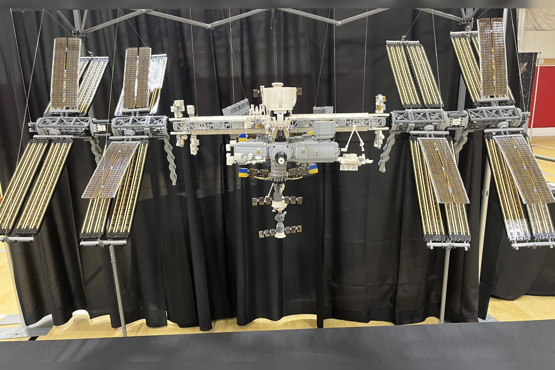 Lia Chan's LEGO recreation of the International Space Station