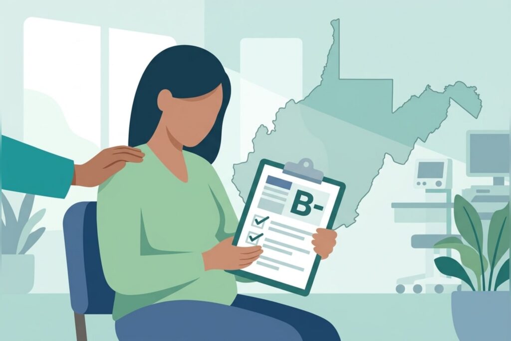 West Virginia earns B- on maternal mental health report card