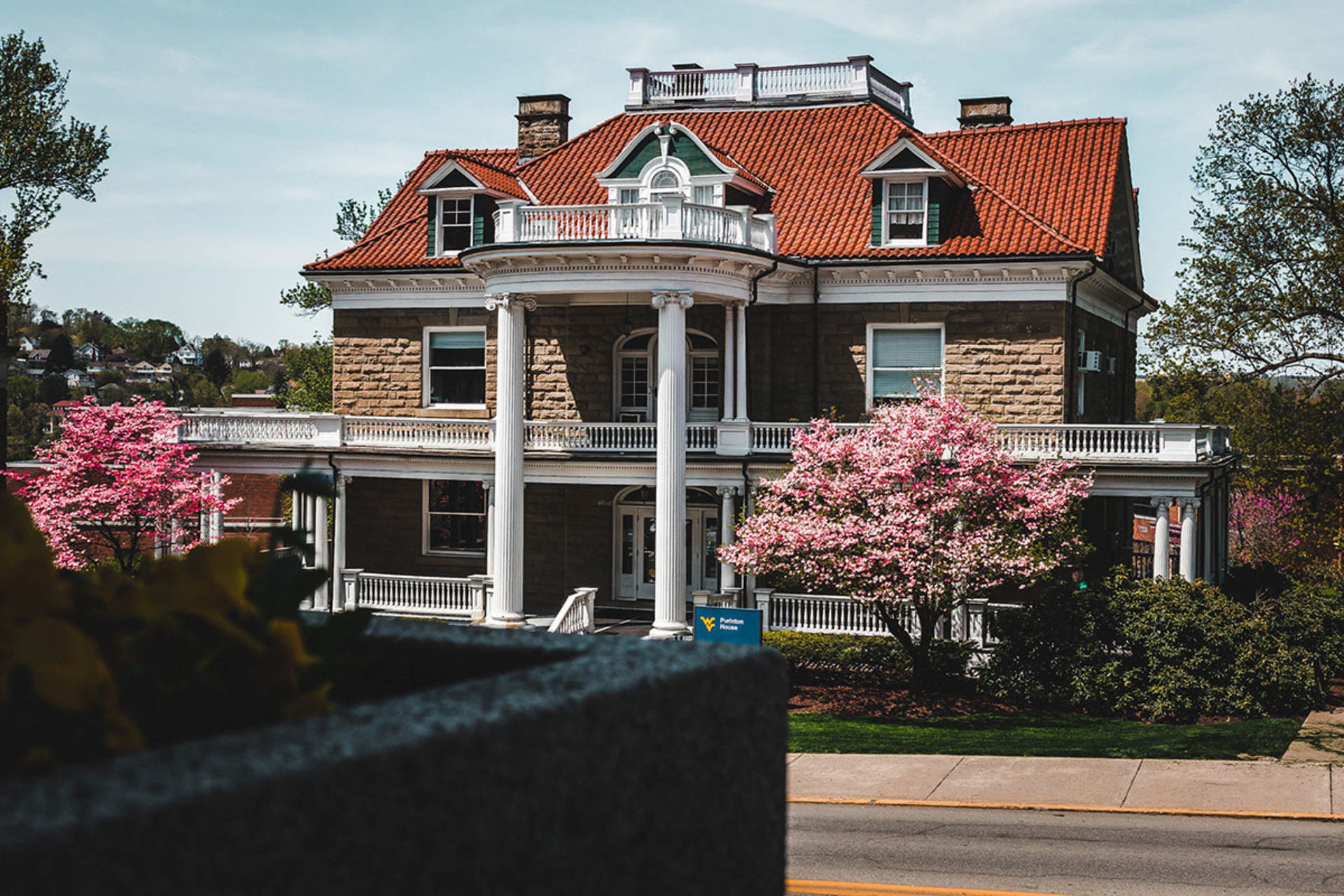 Purinton House, home to WVU Global Affairs, serves as a hub for international students and scholars on campus. (WVU Photo)