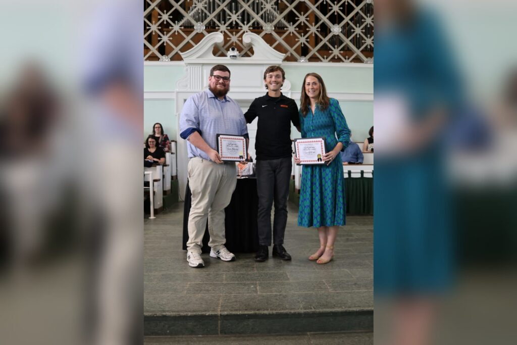 Webb and Wamsley named WVWC faculty and staff members of the year