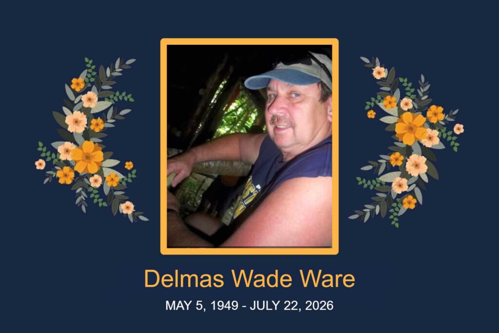Obituary Delmas Wade Ware
