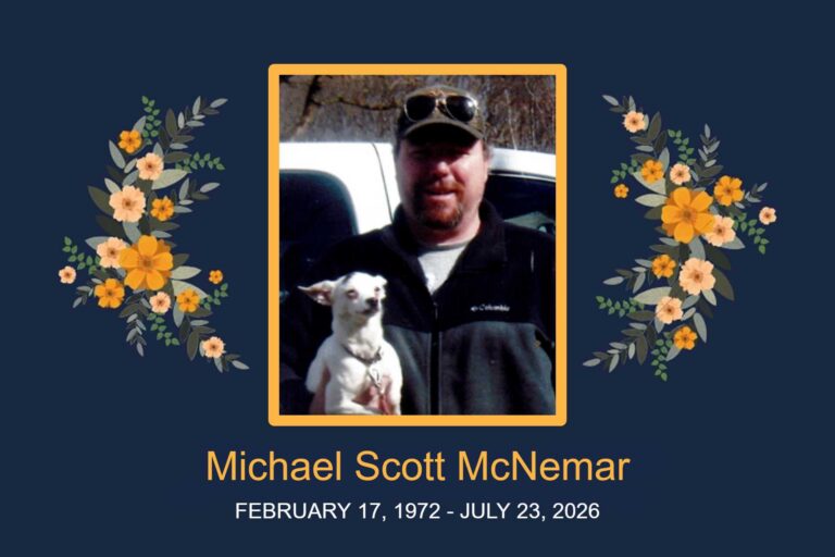Obituary Michael Scott McNemar