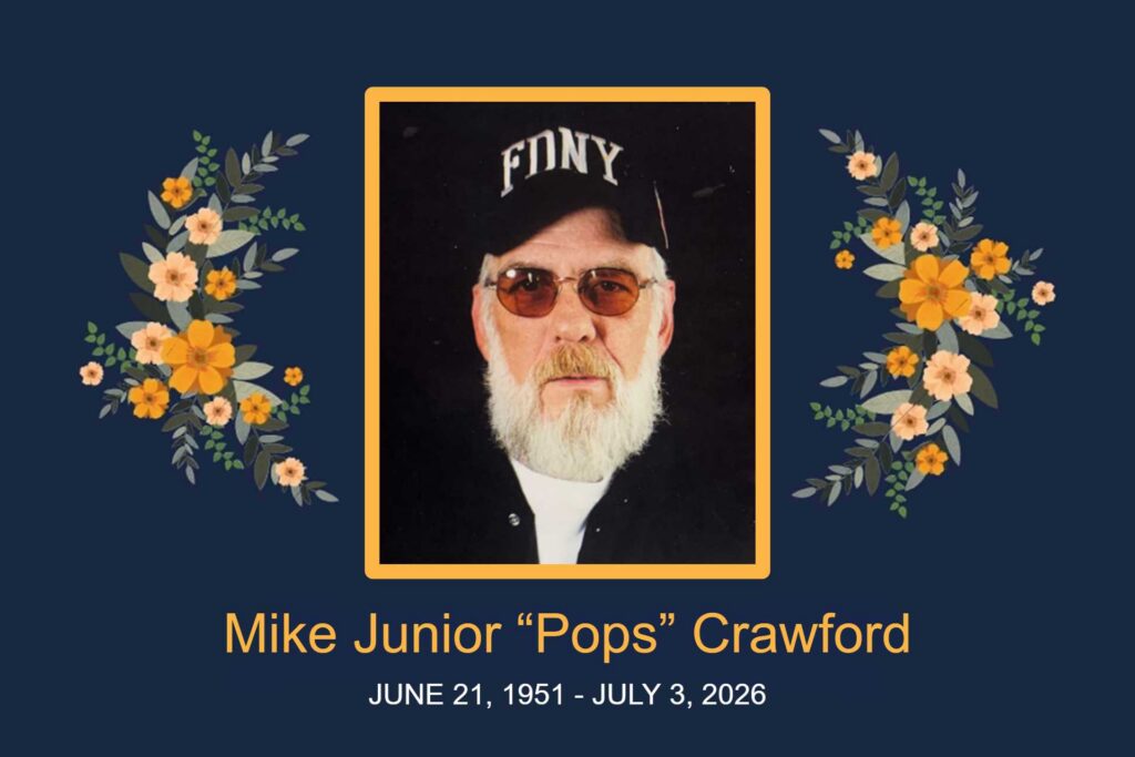 Obituary Mike Junior “Pops” Crawford