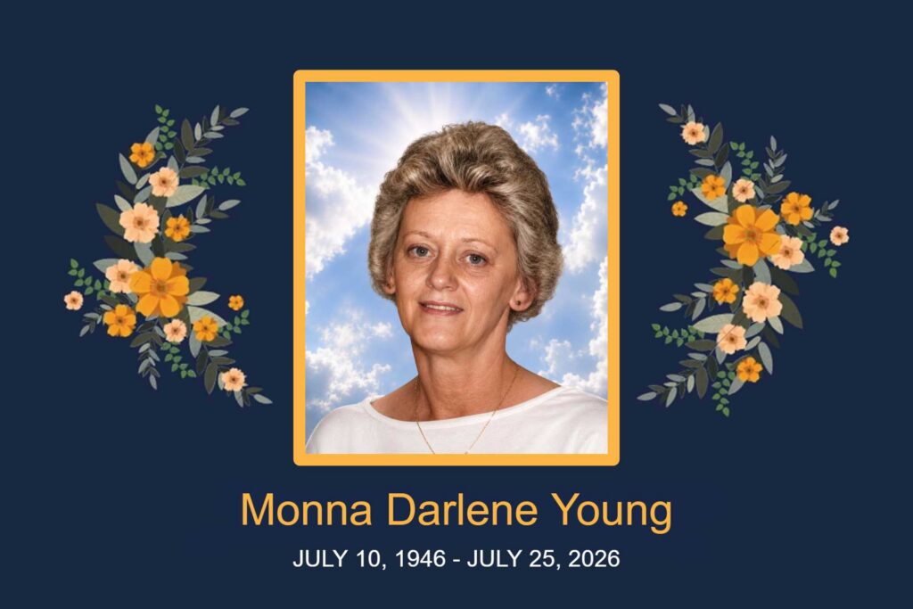 Obituary Monna Darlene Young