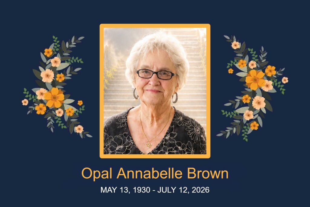 Obituary Opal Annabelle Brown
