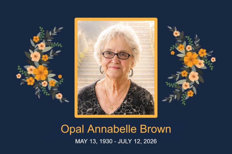 Obituary Opal Annabelle Brown