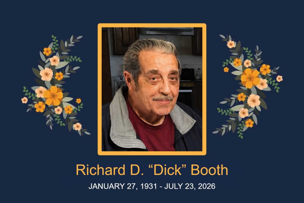 Obituary Richard D. “Dick” Booth