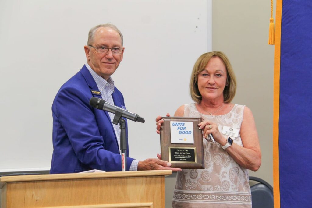 Rotary Club of Buckhannon-Upshur named District Club of the Year