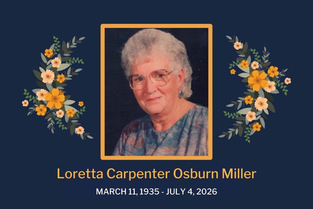 Loretta Carpenter Osburn Miller