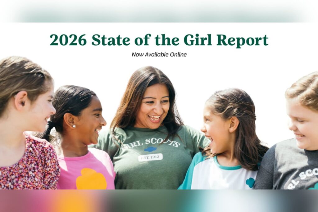 New Girl Scouts of the USA report reveals the real story of girlhood behind the headlines