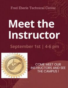 Meet the Instructor at Fred Eberle Technical Center