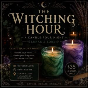The Witching Hour: A Candle Pour Night