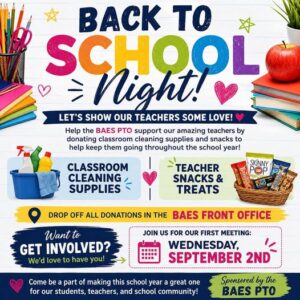 Buckhannon Academy PTO First Meeting