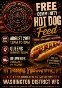 Free Community Hot Dog Feed