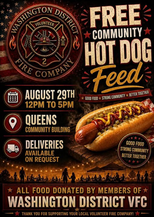 Free Community Hot Dog Feed