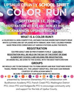 Upshur County School Spirit Color Run