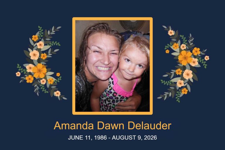 Obituary Amanda Dawn Delauder