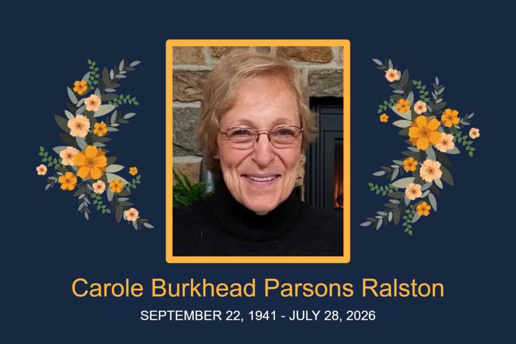 Obituary Carole Burkhead Parsons Ralston