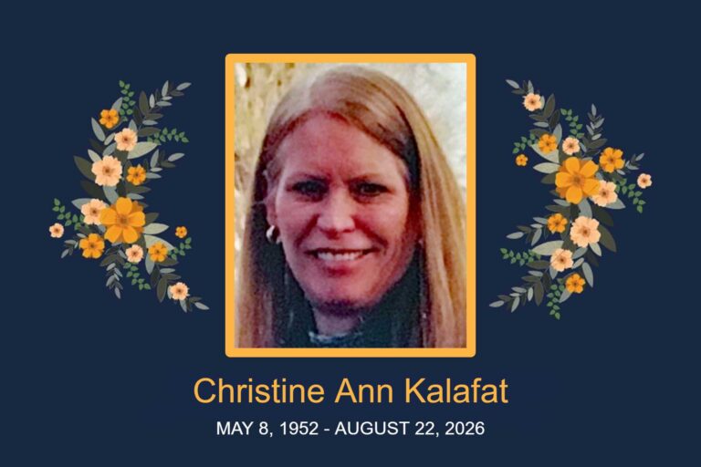 Obituary Christine Ann Kalafat