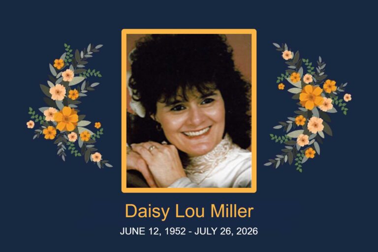 Obituary Daisy Lou Miller
