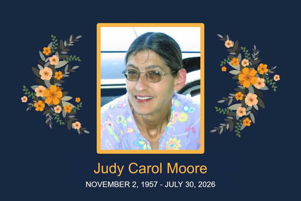 Obituary Judy Carol Moore