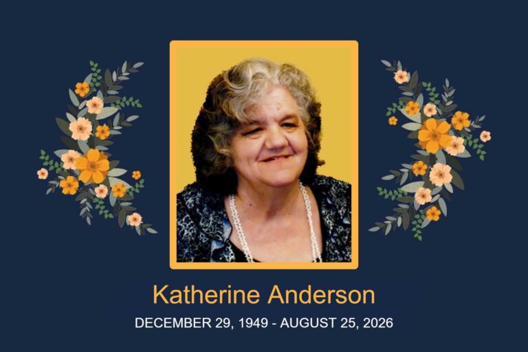 Obituary Katherine Anderson