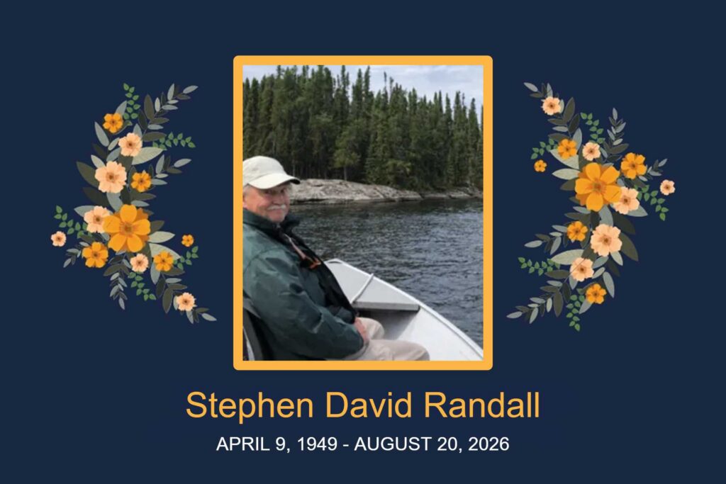 Obituary Stephen David Randall
