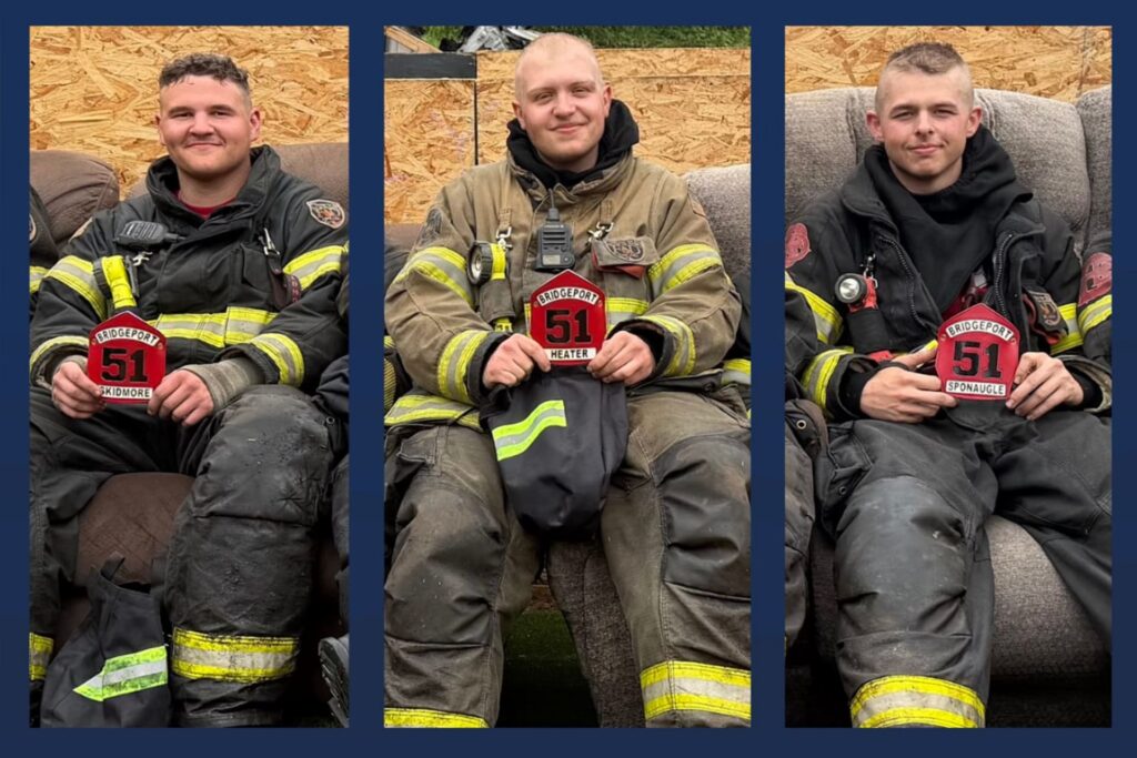 Three Junior Firefighter Camp graduates hired by Bridgeport Fire Department