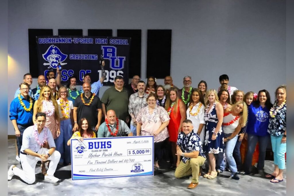 Buckhannon-Upshur Class of 1996 turns 30-year reunion into flood relief drive