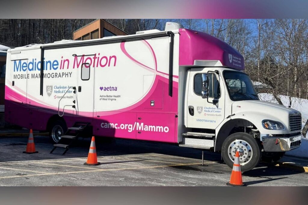 Vandalia Health mobile mammography unit to offer walk-in screenings in Buckhannon on Aug. 10