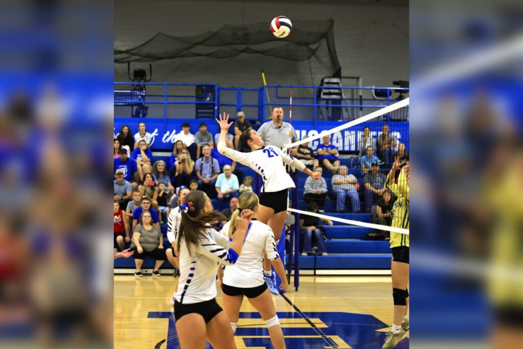 B-U blasts Braxton County in home volleyball debut, rolls to three‑set rout