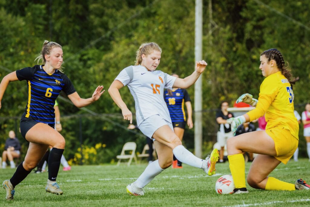 Wesleyan women score 54 seconds into new season, rally for 2-2 draw at Shippensburg